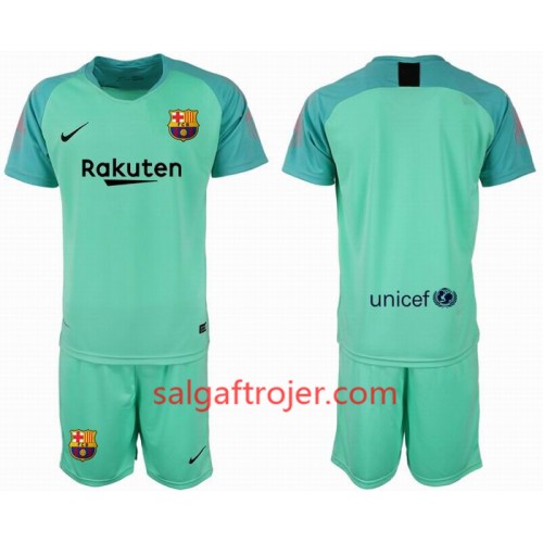 FC Barcelona Fodboldtrøjer Målmand Børn sæt 2018/19 Kort ærmer FC Barcelona Fodboldtrøjer Målmand Børn sæt 2018/19 Kort ærmer